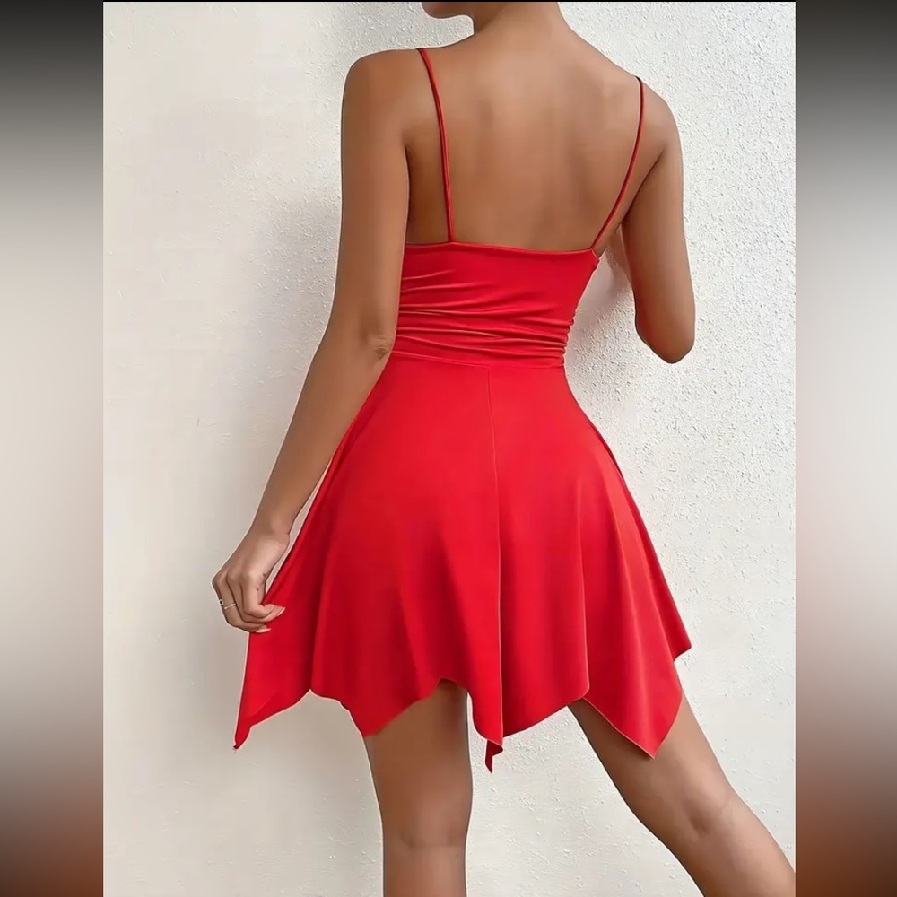 Red Pixie Dress - Picture 2 of 6